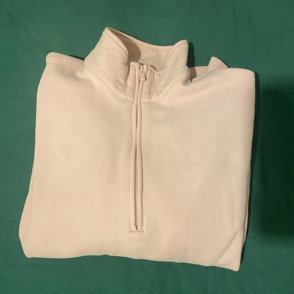 Aritzia Boyfriend Quarter Zip - Picture 2 of 4